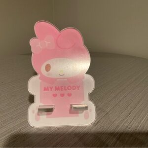 Sanrio My Melody Pink Acrylic Phone Stand